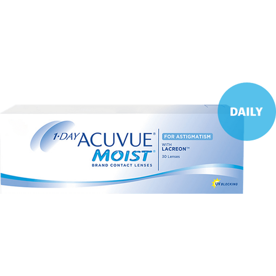 1-DAY ACUVUE MOIST FOR ASTIGMATISM, 30/Box-ACUVUE®-Sin Chew Optics