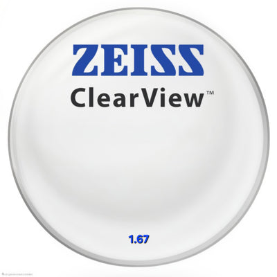 ClearView 1.67 Blueguard MC (Stock Lens)-ZEISS-Sin Chew Optics