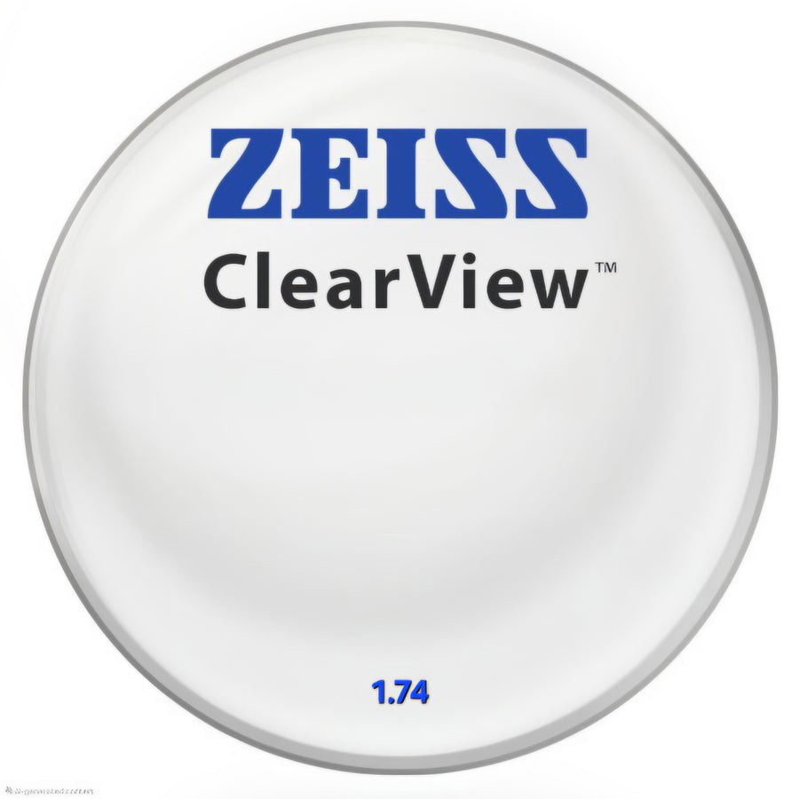 ClearView 1.74 Blueguard MC (Stock Lens)-ZEISS-Sin Chew Optics