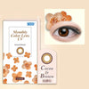 SEED Monthly Color Lens UV Cocoa & Brown, 2/Box-SEED-Sin Chew Optics