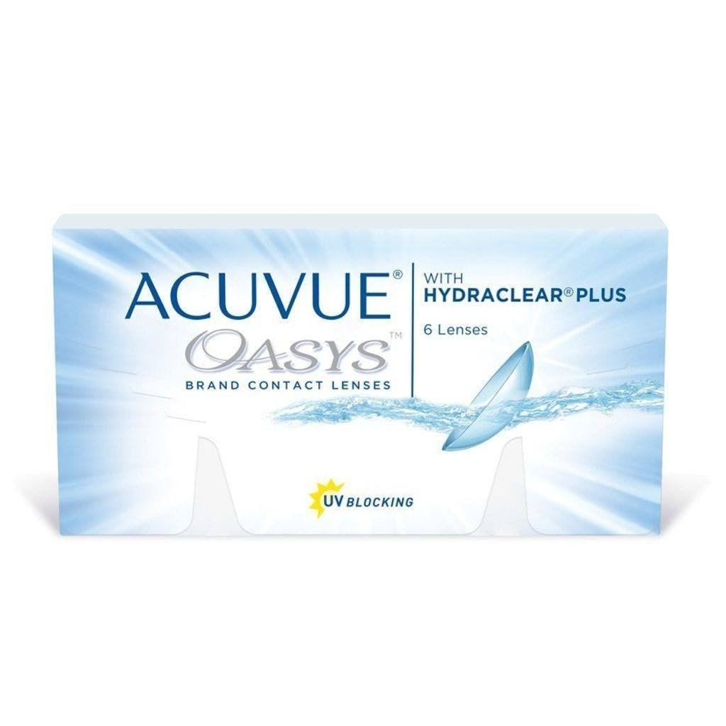 ACUVUE OASYS 2-WEEK WITH HYDRACLEAR PLUS, 6/Box