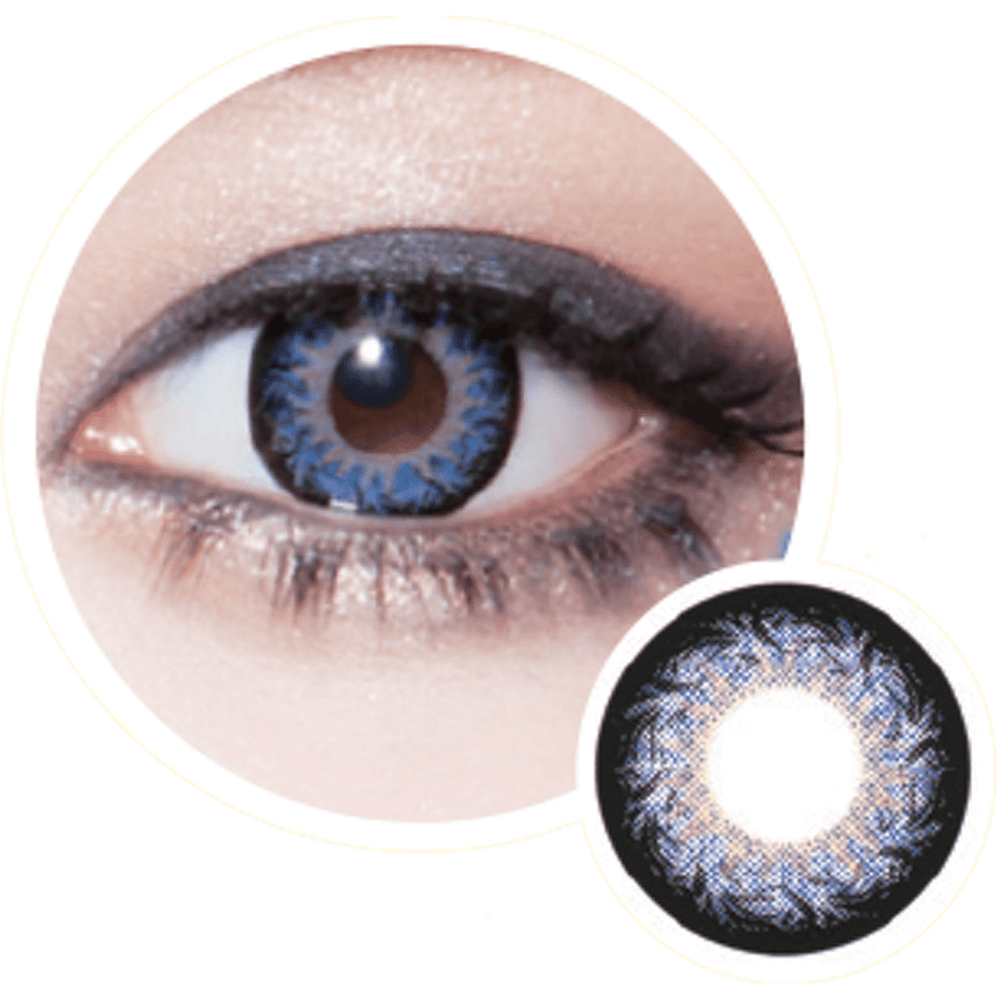 Image 16: Geolica HoliCat Funky Cat Blue, 2/Box-GEOLICA®-Sin Chew Optics