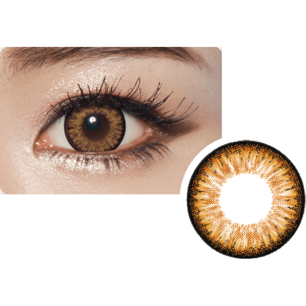 Geolica Princess Mimi Orange Brown, 2/Box-GEOLICA®-Sin Chew Optics